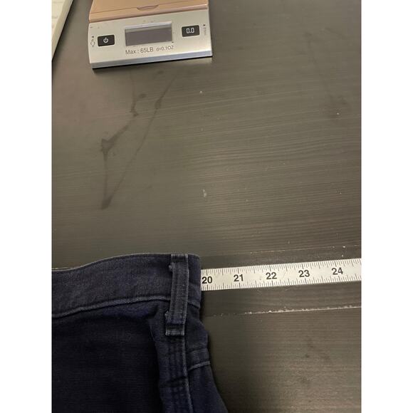 Carhartt FR Pants Mens 38x34 Dark Navy Flame Resistant Utility Work CAT 2 FRB159 - Picture 8 of 11